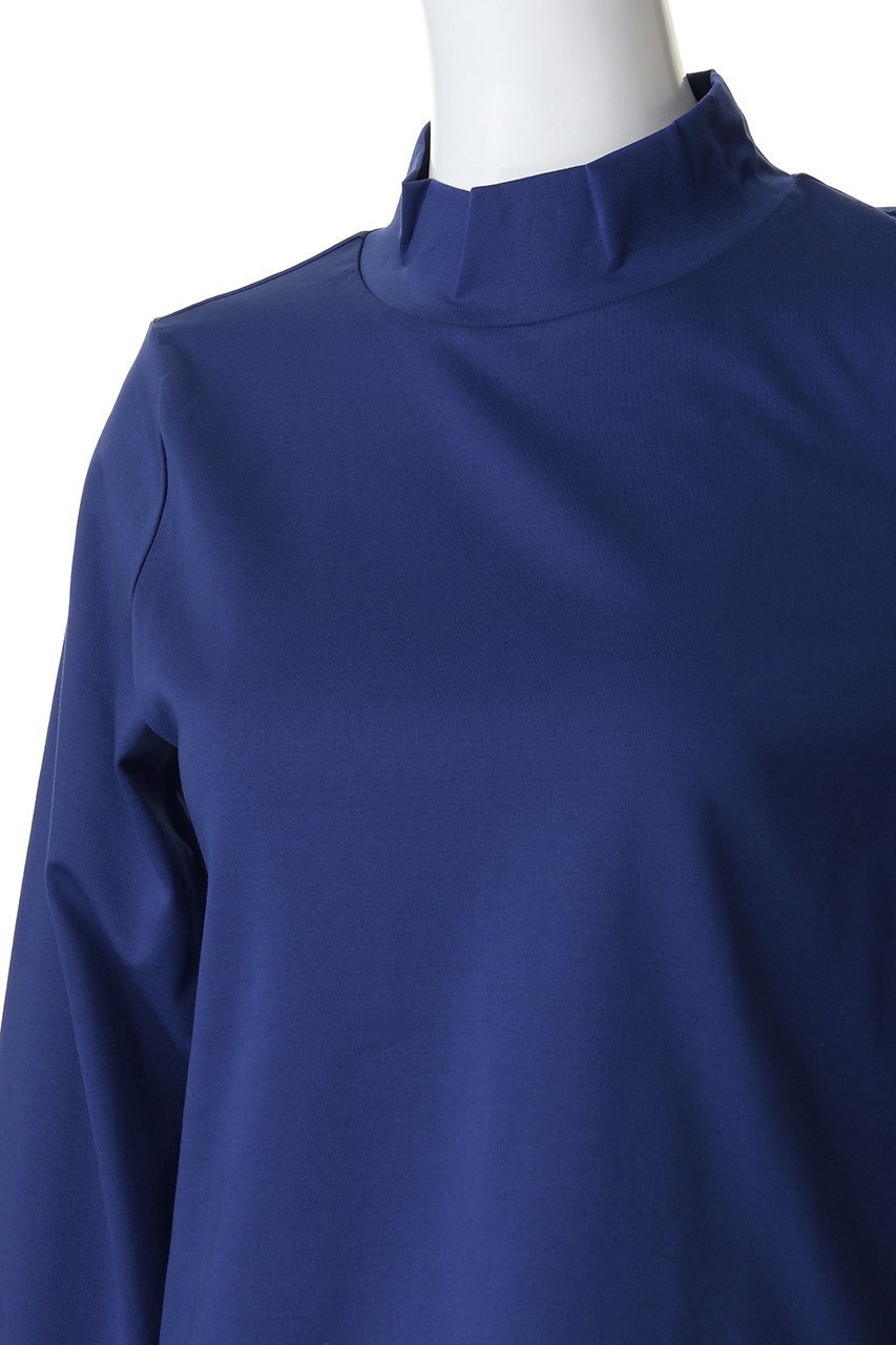 【ミズイロ インド/mizuiro ind】のmock neck T shirt シャツ 人気、トレンドファッション・服の通販 founy(ファニー) 　ファッション　Fashion　レディースファッション　Fashion for Women　トップス・カットソー　Cut & Sew Tops　シャツ・ブラウス・オフィスカジュアル　Elegant Blouses & Button-Ups　ロングTシャツ・Tシャツ　Longline T-Shirts & Tees　カットソー・ベーシックTシャツ　Cut-and-Sewn Tops / Stretch Tees & Basics　インナー　Innerwear　コンパクト　Compact, Small Size　スリーブ　Sleeve, Long Sleeve / Short Sleeve　バランス　Balance, Style Balance　プリーツ　Pleats, Pleated　モックネック　Mock Neck, Short Turtleneck　ロング　Long, Long-Length　ワイド　Wide, Wide Fit　エレガント 上品　Elegant　新作・新入荷　New Arrivals / New In　other-5|ID: prp329100004827184 ipo3291000000035125244