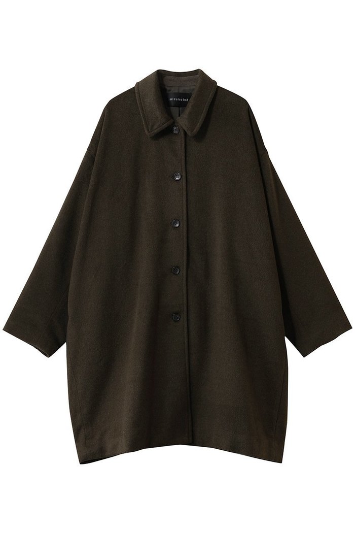 【ミズイロ インド/mizuiro ind】のwool blend wide CT コート インテリア・キッズ・メンズ・レディースファッション・服の通販 founy(ファニー) https://founy.com/ ファッション Fashion レディースファッション Fashion for Women アウター Coat / Outerwear Collection コート・ロングコート・ピーコート Long Coats, Peacoats & More ポケット Pocket, Pocket Detail ロング Long, Long-Length ワイド Wide, Wide Fit 新作・新入荷 New Arrivals / New In |ID: prp329100004827188 ipo3291000000035125270