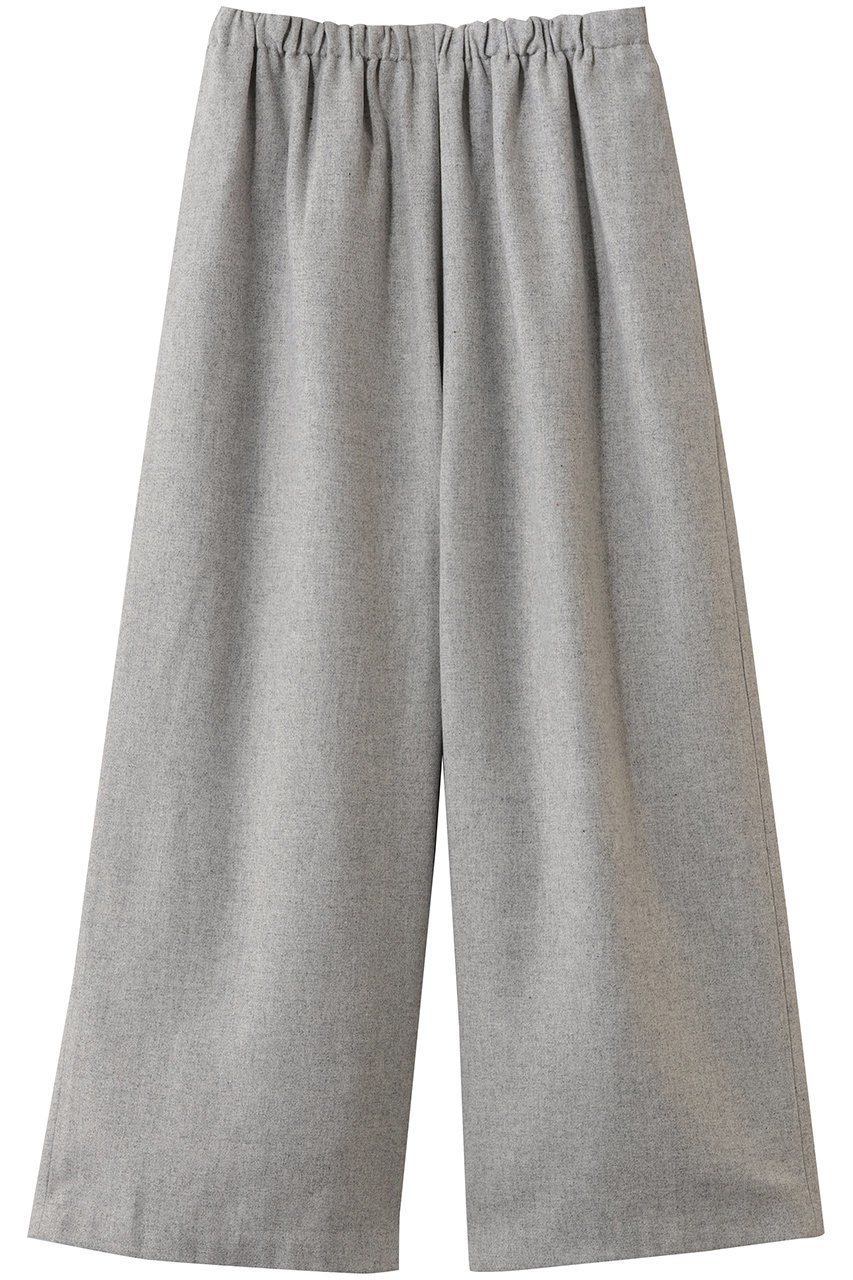 【ミズイロ インド/mizuiro ind】のwool blend wide easy PT パンツ インテリア・キッズ・メンズ・レディースファッション・服の通販 founy(ファニー) 　ファッション　Fashion　レディースファッション　Fashion for Women　パンツ　Pants & Trousers　フォルム　Silhouette, Form　ワイド　Wide, Wide Fit　新作・新入荷　New Arrivals / New In　l.gray|ID: prp329100004827189 ipo3291000000035125287