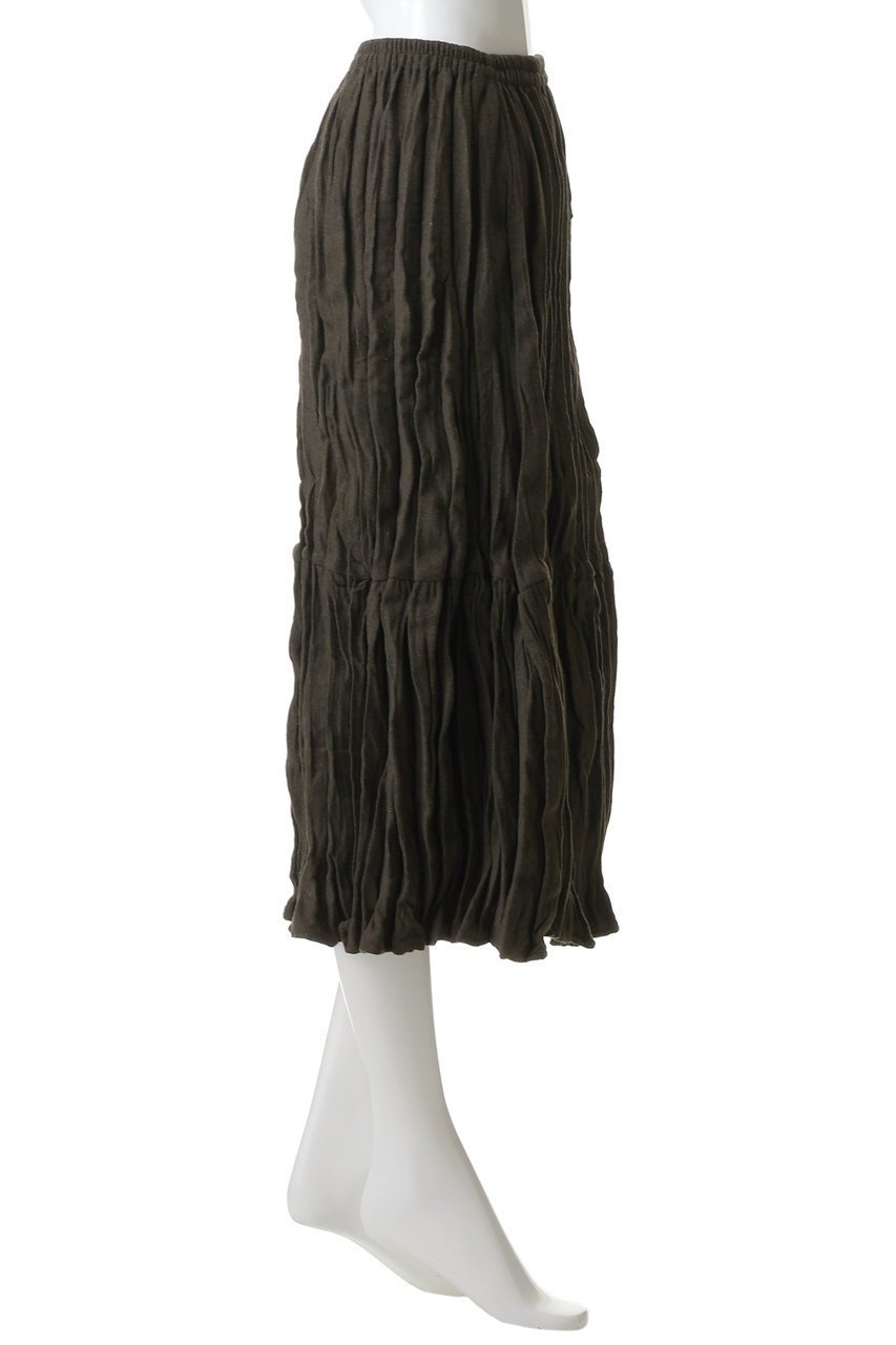 【ミズイロ インド/mizuiro ind】のwool blend tiered washer SK スカート 人気、トレンドファッション・服の通販 founy(ファニー) 　ファッション　Fashion　レディースファッション　Fashion for Women　スカート　Skirts　ロングスカート　Long Skirts / Maxi & Midi Skirts　ロング　Long, Long-Length　ワッシャー　Washer, Crinkled Finish　エレガント 上品　Elegant　今季　This Season, Current Season　新作・新入荷　New Arrivals / New In　other-3|ID: prp329100004827190 ipo3291000000035125305
