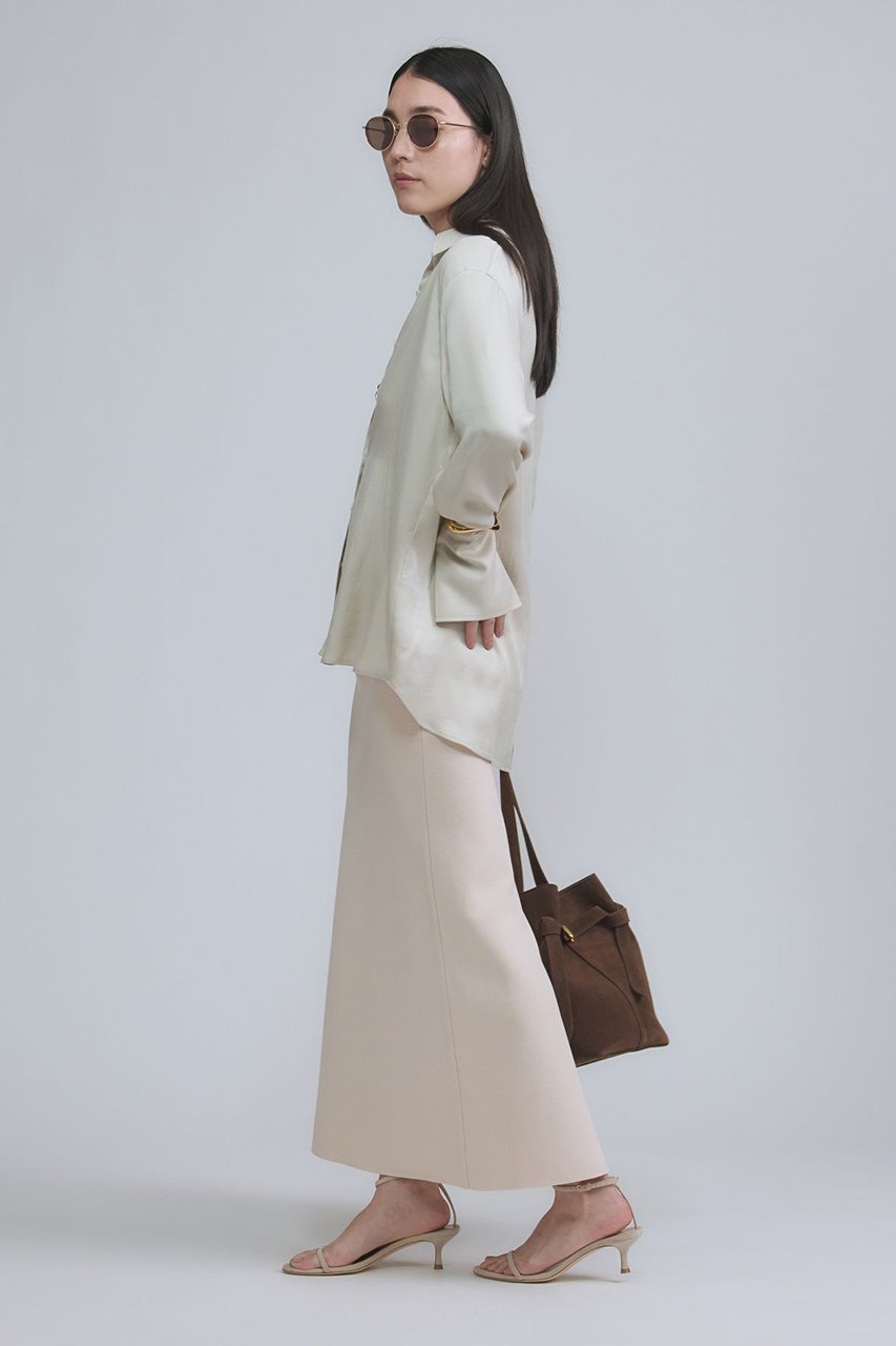 【カオス/Chaos】のリュシールブラウス 人気、トレンドファッション・服の通販 founy(ファニー) ファッション Fashion レディースファッション Fashion for Women トップス・カットソー Cut & Sew Tops シャツ・ブラウス・オフィスカジュアル Elegant Blouses & Button-Ups なめらか Smooth, Silky Texture カフス Cuff Design シンプル Simple, Minimal スリット Slit, Slit Detail スリーブ Sleeve, Long Sleeve / Short Sleeve リラックス Relax, Relaxed Fit ロング Long, Long-Length 再入荷 Restock / Back in Stock other-3|ID: prp329100004827197 ipo3291000000036188294