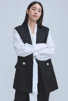 【カオス/Chaos】のエクールジャケットジレ 人気、トレンドファッション・服の通販 founy(ファニー) ファッション Fashion レディースファッション Fashion for Women アウター Coat / Outerwear Collection レディースジャケット・軽アウター Jackets インナー Innerwear エレガント 上品 Elegant 春 Spring シルク Silk, 100% Silk ジャケット Jacket, Outerwear セットアップ Set-Up, Coordinated Outfit ノースリーブ Sleeveless, No-Sleeve ベスト Vest, Waistcoat 半袖 Short Sleeve, Half Sleeve メンズ Men's, Menswear モダン Modern, Contemporary ワイド Wide, Wide Fit S/S・春夏 SS, Spring/Summer, Warm Season おすすめ Recommended / Our Picks 夏 Summer 2026年 2026 |ID:prp329100004827198