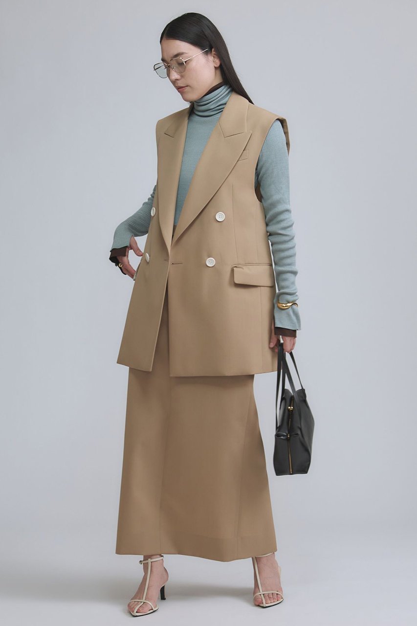 【カオス/Chaos】のエクールスカート 人気、トレンドファッション・服の通販 founy(ファニー) 　ファッション　Fashion　レディースファッション　Fashion for Women　スカート　Skirts　ロングスカート　Long Skirts / Maxi & Midi Skirts　春　Spring　シンプル　Simple, Minimal　スラックス　Slacks, Dress Pants　バランス　Balance, Style Balance　メンズ　Men's, Menswear　ロング　Long, Long-Length　S/S・春夏　SS, Spring/Summer, Warm Season　再入荷　Restock / Back in Stock　夏　Summer　2026年　2026　other-2|ID: prp329100004827199 ipo3291000000036079598