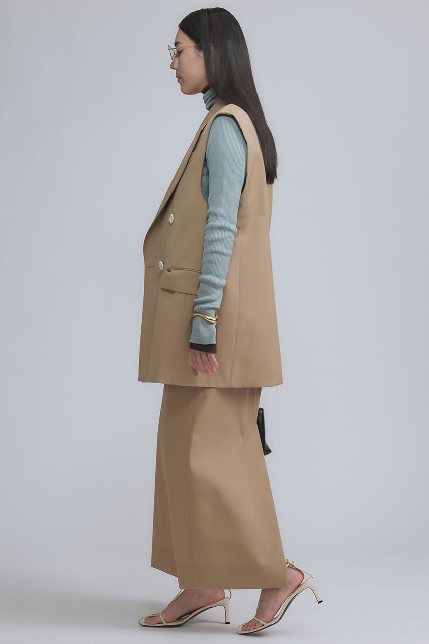 【カオス/Chaos】のエクールスカート 人気、トレンドファッション・服の通販 founy(ファニー) 　ファッション　Fashion　レディースファッション　Fashion for Women　スカート　Skirts　ロングスカート　Long Skirts / Maxi & Midi Skirts　春　Spring　シンプル　Simple, Minimal　スラックス　Slacks, Dress Pants　バランス　Balance, Style Balance　メンズ　Men's, Menswear　ロング　Long, Long-Length　S/S・春夏　SS, Spring/Summer, Warm Season　再入荷　Restock / Back in Stock　夏　Summer　2026年　2026　other-4|ID: prp329100004827199 ipo3291000000036079600