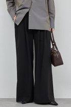 【ガリャルダガランテ/GALLARDAGALANTE】のイージー2タックパンツ 人気、トレンドファッション・服の通販 founy(ファニー) ファッション Fashion レディースファッション Fashion for Women パンツ Pants & Trousers 2026年 2026 ジャケット Jacket, Outerwear ボトム Bottoms, Lower Wear ビジネス 仕事 通勤 Business / Work / Commuting 夏 Summer 春 Spring S/S・春夏 SS, Spring/Summer, Warm Season 楽ちん Easy Fit, Comfortable thumbnail ブラック|ID: prp329100004827202 ipo3291000000035889874