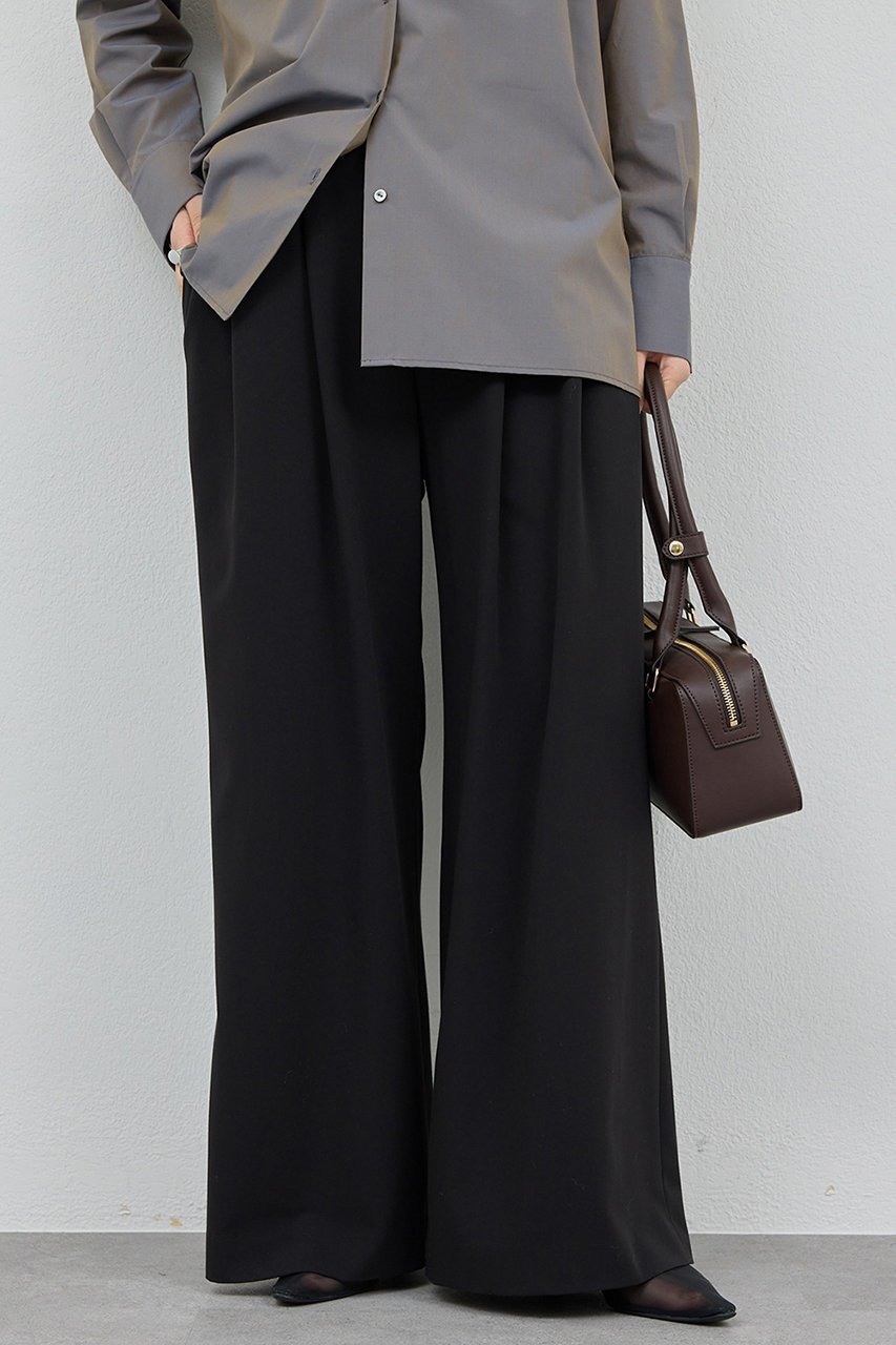 【ガリャルダガランテ/GALLARDAGALANTE】のイージー2タックパンツ 人気、トレンドファッション・服の通販 founy(ファニー) 　ファッション　Fashion　レディースファッション　Fashion for Women　パンツ　Pants & Trousers　ジャケット　Jacket, Outerwear　ボトム　Bottoms, Lower Wear　ビジネス 仕事 通勤　Business / Work / Commuting　楽ちん　Easy Fit, Comfortable　 other-1|ID: prp329100004827202 ipo3291000000036768516