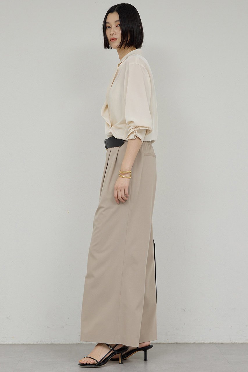 【ガリャルダガランテ/GALLARDAGALANTE】のイージー2タックパンツ 人気、トレンドファッション・服の通販 founy(ファニー) 　ファッション　Fashion　レディースファッション　Fashion for Women　パンツ　Pants & Trousers　ジャケット　Jacket, Outerwear　ボトム　Bottoms, Lower Wear　ビジネス 仕事 通勤　Business / Work / Commuting　楽ちん　Easy Fit, Comfortable　other-3|ID: prp329100004827202 ipo3291000000036768524