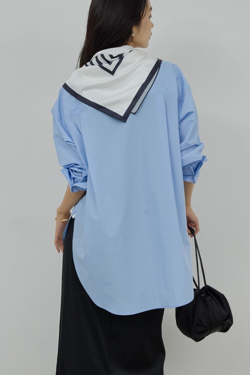 【ガリャルダガランテ/GALLARDAGALANTE】の【MANAKAコラボ】スカーフセットシャツ 人気、トレンドファッション・服の通販 founy(ファニー) 　ファッション　Fashion　レディースファッション　Fashion for Women　トップス・カットソー　Cut & Sew Tops　シャツ・ブラウス・オフィスカジュアル　Elegant Blouses & Button-Ups　2026年　2026　おすすめ　Recommended / Our Picks　コラボ　Collaboration, Collab　スカーフ　Scarf, Neckwear　スリーブ　Sleeve, Long Sleeve / Short Sleeve　バランス　Balance, Style Balance　ロング　Long, Long-Length　夏　Summer　春　Spring　S/S・春夏　SS, Spring/Summer, Warm Season　長袖　Long Sleeve, Full Sleeve　other-7|ID: prp329100004827206 ipo3291000000035774915