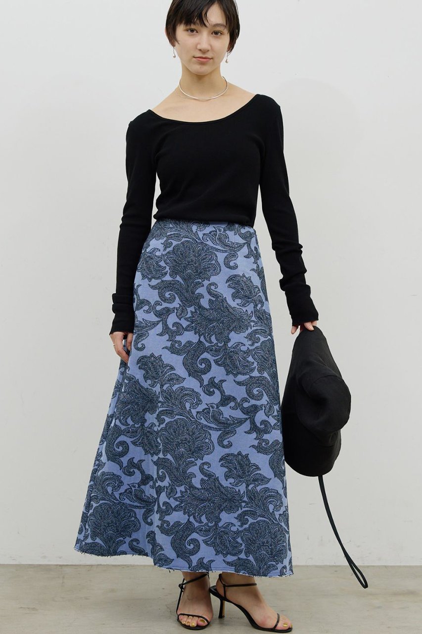 【ガリャルダガランテ/GALLARDAGALANTE】の〈前後2WAY〉ハイツイストリブロンTee 人気、トレンドファッション・服の通販 founy(ファニー) ファッション Fashion レディースファッション Fashion for Women トップス・カットソー Cut & Sew Tops シャツ・ブラウス・オフィスカジュアル Elegant Blouses & Button-Ups ロングTシャツ・Tシャツ Longline T-Shirts & Tees カットソー・ベーシックTシャツ Cut-and-Sewn Tops / Stretch Tees & Basics 2026年 2026 カットソー Cut and Sewn Top スリーブ Sleeve, Long Sleeve / Short Sleeve ロング Long, Long-Length ワイド Wide, Wide Fit エレガント 上品 Elegant 夏 Summer 春 Spring S/S・春夏 SS, Spring/Summer, Warm Season other-2|ID: prp329100004827208 ipo3291000000035125495