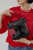 【ガリャルダガランテ/GALLARDAGALANTE】の【2.718】ビニールバニティ 人気、トレンドファッション・服の通販 founy(ファニー) ファッション Fashion レディースファッション Fashion for Women バッグ Bags 2026年 2026 クラシカル Classical, Vintage-Inspired フォルム Silhouette, Form 夏 Summer 春 Spring S/S・春夏 SS, Spring/Summer, Warm Season thumbnail ブラック|ID: prp329100004827209 ipo3291000000035458587