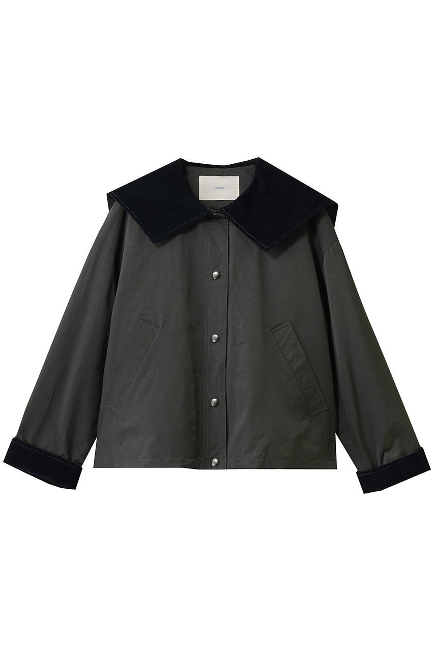 【ミディウミ/MidiUmi】のpadded hunting jacket ジャケット インテリア・キッズ・メンズ・レディースファッション・服の通販 founy(ファニー) 　ファッション　Fashion　レディースファッション　Fashion for Women　アウター　Coat / Outerwear Collection　レディースジャケット・軽アウター　Jackets　クラシカル　Classical, Vintage-Inspired　ショート　Short, Short Length　ジャケット　Jacket, Outerwear　フェミニン　Feminine, Girly　モダン　Modern, Contemporary　c.gray|ID: prp329100004827211 ipo3291000000035889893