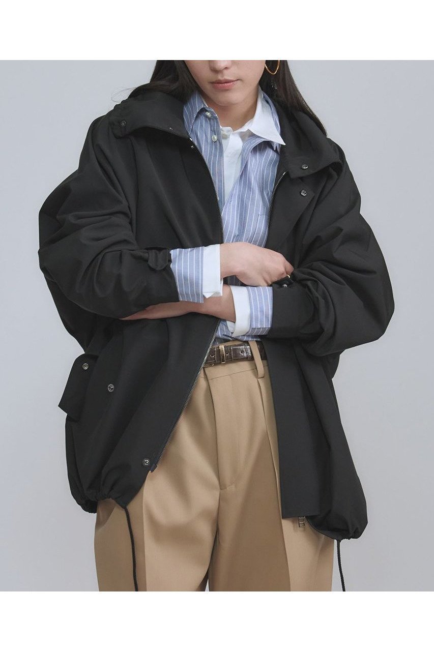 【カオス/Chaos】の【VACHEMENT】別注タフタブルゾン インテリア・キッズ・メンズ・レディースファッション・服の通販 founy(ファニー) ファッション Fashion レディースファッション Fashion for Women アウター Coat / Outerwear Collection レディースジャケット・軽アウター Jackets ブルゾンジャケット・スポーティアウター Blouson Jackets 春 Spring ジャケット Jacket, Outerwear スペシャル Special, Limited Edition タフタ Taffeta, Structured Fabric ドット Polka Dot, Dot Pattern ドローコード Drawcord, Drawstring Cord 定番 Standard, Basic Item フロント Front, Front Design ブルゾン Blouson, Bomber Jacket 別注 Limited Edition, Custom Order ミリタリー Military, Army Style S/S・春夏 SS, Spring/Summer, Warm Season 夏 Summer 2026年 2026 ブラック|ID: prp329100004827215 ipo3291000000035125553