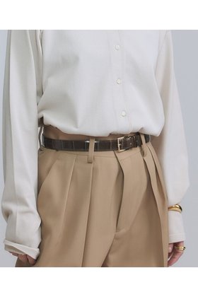 【カオス/Chaos】 〈MANUELA〉別注型押シベルト人気、トレンドファッション・服の通販 founy(ファニー) ファッション Fashion レディースファッション Fashion for Women ベルト&ウエストマーク Belts & Waist Accessories イタリア Italy 春 Spring スクエア Square, Square Shape 定番 Standard, Basic Item バランス Balance, Style Balance 別注 Limited Edition, Custom Order メタル Metal, Metal Parts ループ Loop, Loop Knit S/S・春夏 SS, Spring/Summer, Warm Season 夏 Summer エレガント 上品 Elegant 2026年 2026 |ID:prp329100004827216