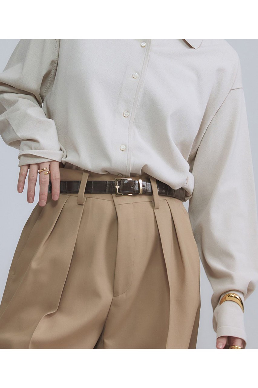 【カオス/Chaos】の〈MANUELA〉別注型押シベルト 人気、トレンドファッション・服の通販 founy(ファニー) 　ファッション　Fashion　レディースファッション　Fashion for Women　ベルト&ウエストマーク　Belts & Waist Accessories　イタリア　Italy　春　Spring　スクエア　Square, Square Shape　定番　Standard, Basic Item　バランス　Balance, Style Balance　別注　Limited Edition, Custom Order　メタル　Metal, Metal Parts　ループ　Loop, Loop Knit　S/S・春夏　SS, Spring/Summer, Warm Season　夏　Summer　エレガント 上品　Elegant　2026年　2026　other-2|ID: prp329100004827216 ipo3291000000035125566