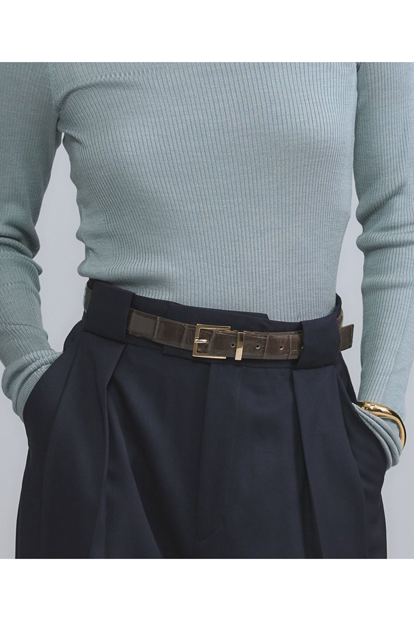 【カオス/Chaos】の〈MANUELA〉別注型押シベルト 人気、トレンドファッション・服の通販 founy(ファニー) 　ファッション　Fashion　レディースファッション　Fashion for Women　ベルト&ウエストマーク　Belts & Waist Accessories　イタリア　Italy　春　Spring　スクエア　Square, Square Shape　定番　Standard, Basic Item　バランス　Balance, Style Balance　別注　Limited Edition, Custom Order　メタル　Metal, Metal Parts　ループ　Loop, Loop Knit　S/S・春夏　SS, Spring/Summer, Warm Season　再入荷　Restock / Back in Stock　夏　Summer　エレガント 上品　Elegant　2026年　2026　other-5|ID: prp329100004827216 ipo3291000000035889920