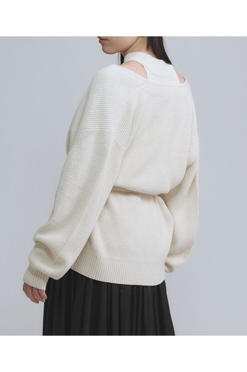 【カオス/Chaos】のロウシルクカシュクールカーディガン 人気、トレンドファッション・服の通販 founy(ファニー) 　ファッション　Fashion　レディースファッション　Fashion for Women　トップス・カットソー　Cut & Sew Tops　ニット　Knit Tops & Sweaters　カーディガン・羽織り　Layered Style Cardigans　2026年　2026　おすすめ　Recommended / Our Picks　カシュクール　Wrap Design　カーディガン　Cardigan, Knitwear　シルク　Silk, 100% Silk　タンク　Tank Top, Sleeveless Top　ネップ　Nepp, Slub Yarn　夏　Summer　春　Spring　S/S・春夏　SS, Spring/Summer, Warm Season　other-8|ID: prp329100004827219 ipo3291000000035125601