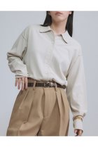 【カオス/Chaos】のエレルニットシャツカーディガン 人気、トレンドファッション・服の通販 founy(ファニー) ファッション Fashion レディースファッション Fashion for Women トップス・カットソー Cut & Sew Tops ニット Knit Tops & Sweaters カーディガン・羽織り Layered Style Cardigans シャツ・ブラウス・オフィスカジュアル Elegant Blouses & Button-Ups 2026年 2026 スリーブ Sleeve, Long Sleeve / Short Sleeve バランス Balance, Style Balance ロング Long, Long-Length 夏 Summer 春 Spring S/S・春夏 SS, Spring/Summer, Warm Season thumbnail アイボリー|ID: prp329100004827220 ipo3291000000035125603