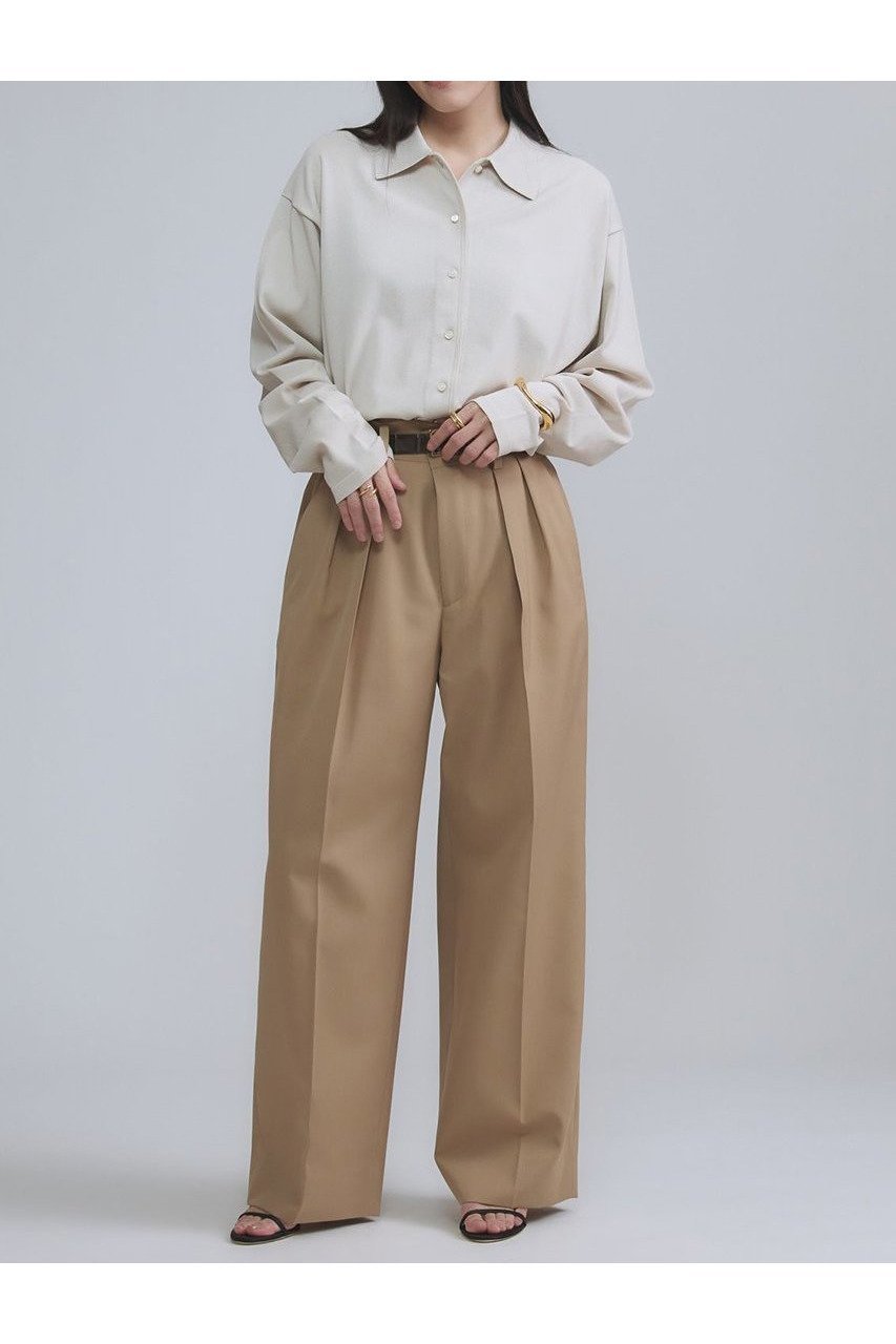 【カオス/Chaos】のエレルニットシャツカーディガン 人気、トレンドファッション・服の通販 founy(ファニー) 　ファッション　Fashion　レディースファッション　Fashion for Women　トップス・カットソー　Cut & Sew Tops　ニット　Knit Tops & Sweaters　カーディガン・羽織り　Layered Style Cardigans　シャツ・ブラウス・オフィスカジュアル　Elegant Blouses & Button-Ups　2026年　2026　スリーブ　Sleeve, Long Sleeve / Short Sleeve　バランス　Balance, Style Balance　ロング　Long, Long-Length　夏　Summer　春　Spring　S/S・春夏　SS, Spring/Summer, Warm Season　other-2|ID: prp329100004827220 ipo3291000000035125605