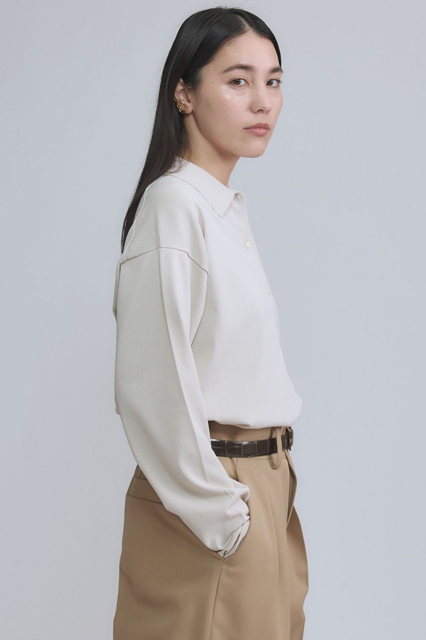 【カオス/Chaos】のエレルニットシャツカーディガン 人気、トレンドファッション・服の通販 founy(ファニー) 　ファッション　Fashion　レディースファッション　Fashion for Women　トップス・カットソー　Cut & Sew Tops　ニット　Knit Tops & Sweaters　カーディガン・羽織り　Layered Style Cardigans　シャツ・ブラウス・オフィスカジュアル　Elegant Blouses & Button-Ups　2026年　2026　スリーブ　Sleeve, Long Sleeve / Short Sleeve　バランス　Balance, Style Balance　ロング　Long, Long-Length　夏　Summer　春　Spring　S/S・春夏　SS, Spring/Summer, Warm Season　other-6|ID: prp329100004827220 ipo3291000000035125609