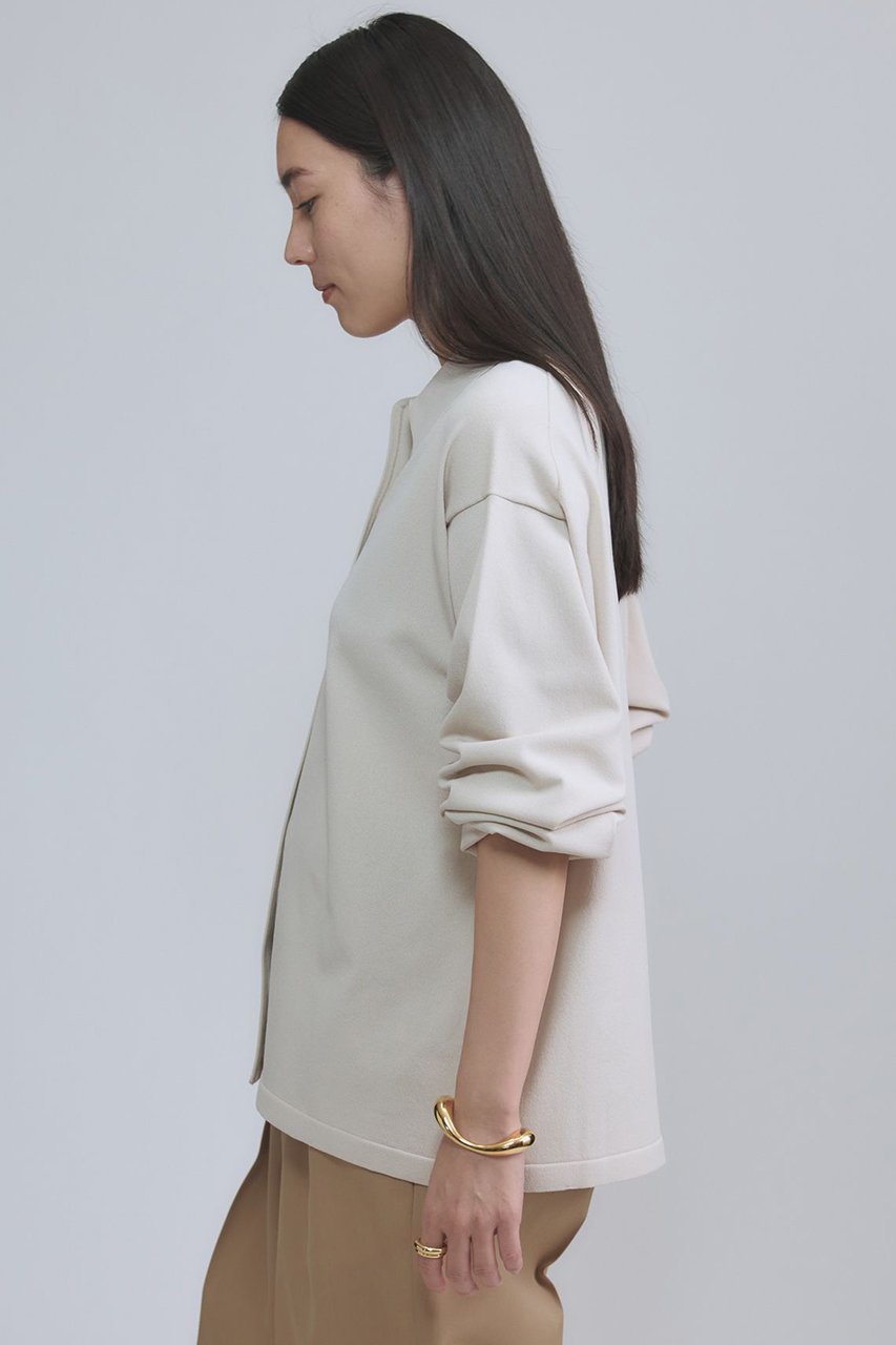 【カオス/Chaos】のエレルニットシャツカーディガン 人気、トレンドファッション・服の通販 founy(ファニー) 　ファッション　Fashion　レディースファッション　Fashion for Women　トップス・カットソー　Cut & Sew Tops　ニット　Knit Tops & Sweaters　カーディガン・羽織り　Layered Style Cardigans　シャツ・ブラウス・オフィスカジュアル　Elegant Blouses & Button-Ups　2026年　2026　スリーブ　Sleeve, Long Sleeve / Short Sleeve　バランス　Balance, Style Balance　ロング　Long, Long-Length　夏　Summer　春　Spring　S/S・春夏　SS, Spring/Summer, Warm Season　other-7|ID: prp329100004827220 ipo3291000000035125610