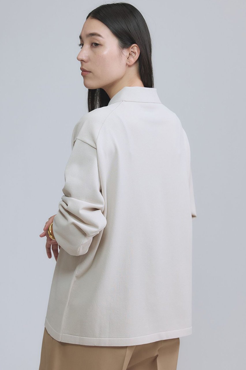 【カオス/Chaos】のエレルニットシャツカーディガン 人気、トレンドファッション・服の通販 founy(ファニー) 　ファッション　Fashion　レディースファッション　Fashion for Women　トップス・カットソー　Cut & Sew Tops　ニット　Knit Tops & Sweaters　カーディガン・羽織り　Layered Style Cardigans　シャツ・ブラウス・オフィスカジュアル　Elegant Blouses & Button-Ups　2026年　2026　スリーブ　Sleeve, Long Sleeve / Short Sleeve　バランス　Balance, Style Balance　ロング　Long, Long-Length　夏　Summer　春　Spring　S/S・春夏　SS, Spring/Summer, Warm Season　other-8|ID: prp329100004827220 ipo3291000000035125611