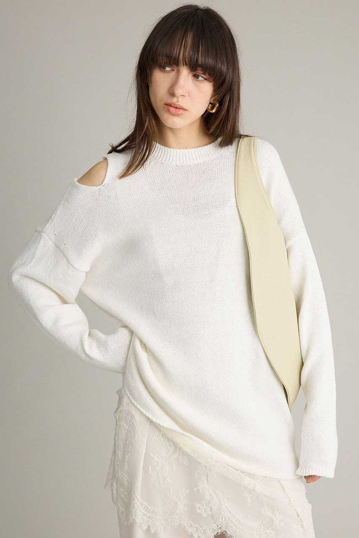 【ブリル/BRILL】のリサイクルコットンプルオーバー インテリア・キッズ・メンズ・レディースファッション・服の通販 founy(ファウニー) https://founy.com/ ファッション Fashion レディースファッション Fashion for Women トップス・カットソー Cut & Sew Tops ニット Knit Tops & Sweaters カジュアルプルオーバー・ニットトップス Pullovers & Knit Tops / Casual Pullovers アシンメトリー Asymmetrical Style シンプル Simple, Minimal チュニック Tunic, Long Top 再入荷 Restock / Back in Stock |ID: prp329100004827222 ipo3291000000036642047