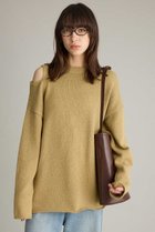 【ブリル/BRILL】のリサイクルコットンプルオーバー 人気、トレンドファッション・服の通販 founy(ファニー) ファッション Fashion レディースファッション Fashion for Women トップス・カットソー Cut & Sew Tops ニット Knit Tops & Sweaters カジュアルプルオーバー・ニットトップス Pullovers & Knit Tops / Casual Pullovers アシンメトリー Asymmetrical Style シンプル Simple, Minimal チュニック Tunic, Long Top 再入荷 Restock / Back in Stock thumbnail キャメル|ID: prp329100004827222 ipo3291000000036642050