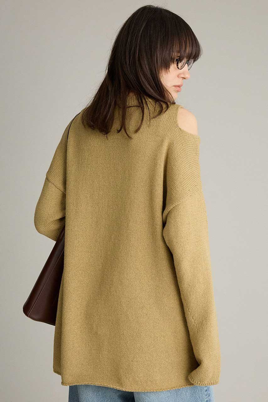 【ブリル/BRILL】のリサイクルコットンプルオーバー 人気、トレンドファッション・服の通販 founy(ファニー) 　ファッション　Fashion　レディースファッション　Fashion for Women　トップス・カットソー　Cut & Sew Tops　ニット　Knit Tops & Sweaters　カジュアルプルオーバー・ニットトップス　Pullovers & Knit Tops / Casual Pullovers　アシンメトリー　Asymmetrical Style　シンプル　Simple, Minimal　チュニック　Tunic, Long Top　再入荷　Restock / Back in Stock　other-4|ID: prp329100004827222 ipo3291000000036729022