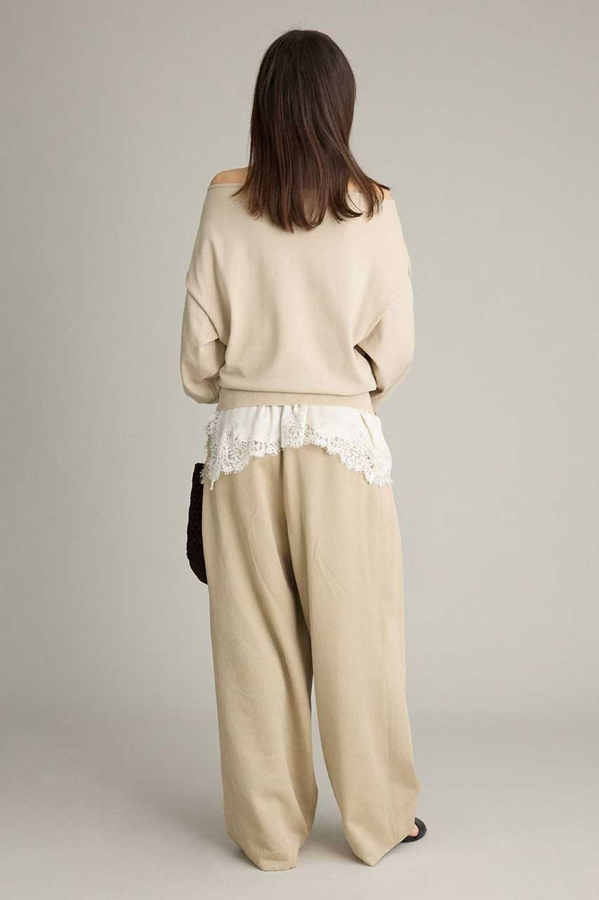 【ブリル/BRILL】のオフショルダープルオーバー 人気、トレンドファッション・服の通販 founy(ファニー) 　ファッション　Fashion　レディースファッション　Fashion for Women　トップス・カットソー　Cut & Sew Tops　ニット　Knit Tops & Sweaters　カジュアルプルオーバー・ニットトップス　Pullovers & Knit Tops / Casual Pullovers　2026年　2026　コンパクト　Compact, Small Size　ストレッチ　Stretch, Stretchy Fabric　夏　Summer　春　Spring　S/S・春夏　SS, Spring/Summer, Warm Season　軽量　Lightweight, Ultra Light　other-8|ID: prp329100004827224 ipo3291000000035125651