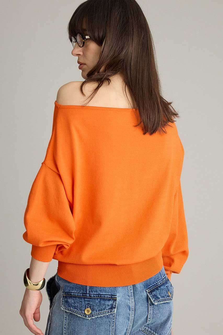 【ブリル/BRILL】のオフショルダープルオーバー 人気、トレンドファッション・服の通販 founy(ファニー) ファッション Fashion レディースファッション Fashion for Women トップス・カットソー Cut & Sew Tops ニット Knit Tops & Sweaters カジュアルプルオーバー・ニットトップス Pullovers & Knit Tops / Casual Pullovers 2026年 2026 コンパクト Compact, Small Size ストレッチ Stretch, Stretchy Fabric 夏 Summer 春 Spring S/S・春夏 SS, Spring/Summer, Warm Season 軽量 Lightweight, Ultra Light other-3|ID: prp329100004827224 ipo3291000000036021361