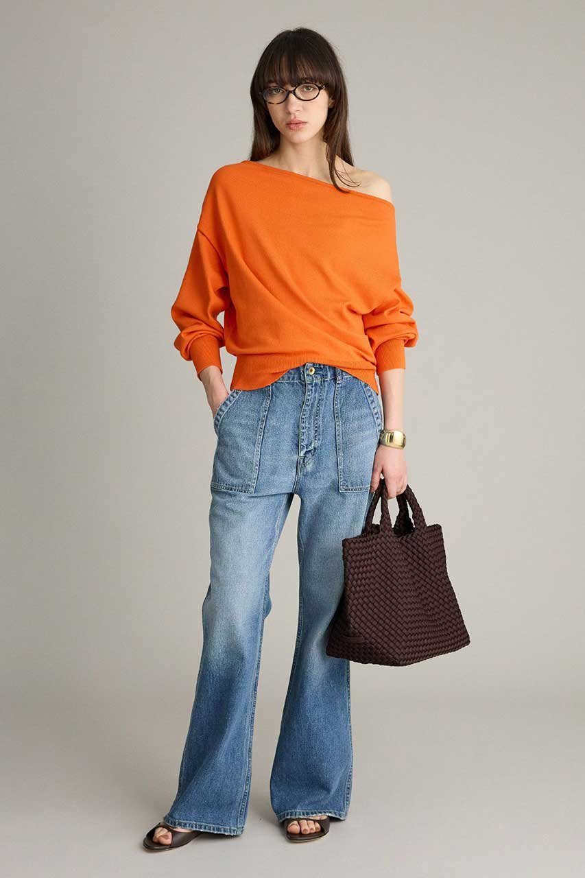 【ブリル/BRILL】のオフショルダープルオーバー 人気、トレンドファッション・服の通販 founy(ファニー) ファッション Fashion レディースファッション Fashion for Women トップス・カットソー Cut & Sew Tops ニット Knit Tops & Sweaters カジュアルプルオーバー・ニットトップス Pullovers & Knit Tops / Casual Pullovers 2026年 2026 コンパクト Compact, Small Size ストレッチ Stretch, Stretchy Fabric 夏 Summer 春 Spring S/S・春夏 SS, Spring/Summer, Warm Season 軽量 Lightweight, Ultra Light other-5|ID: prp329100004827224 ipo3291000000036021363