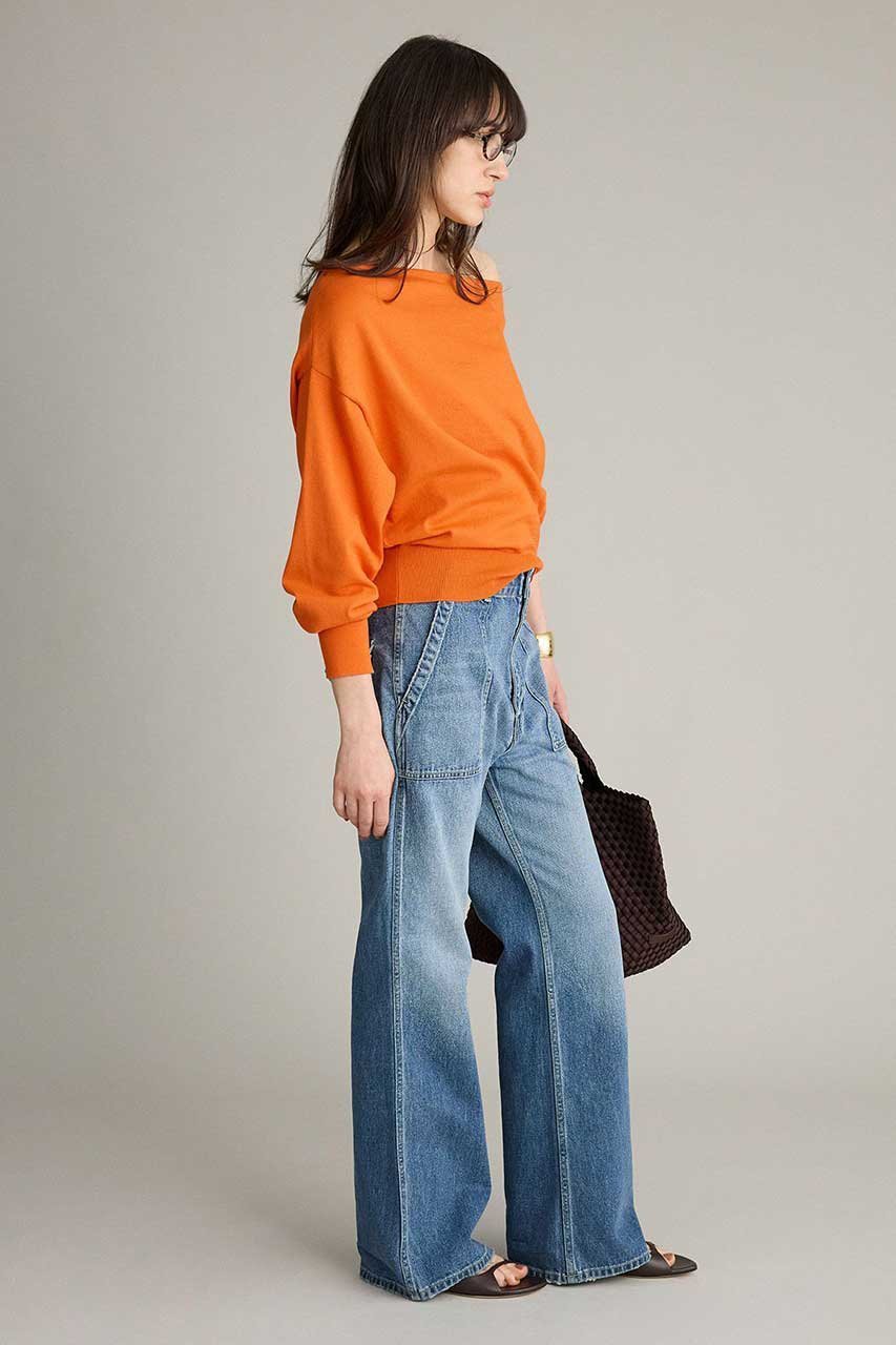 【ブリル/BRILL】のオフショルダープルオーバー 人気、トレンドファッション・服の通販 founy(ファニー) ファッション Fashion レディースファッション Fashion for Women トップス・カットソー Cut & Sew Tops ニット Knit Tops & Sweaters カジュアルプルオーバー・ニットトップス Pullovers & Knit Tops / Casual Pullovers 2026年 2026 コンパクト Compact, Small Size ストレッチ Stretch, Stretchy Fabric 夏 Summer 春 Spring S/S・春夏 SS, Spring/Summer, Warm Season 軽量 Lightweight, Ultra Light other-8|ID: prp329100004827224 ipo3291000000036021366