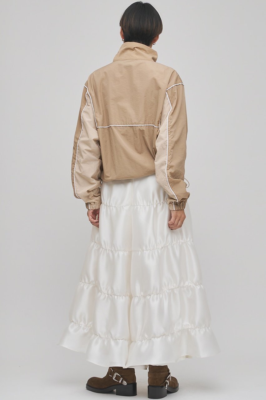 【ウィムガゼット/Whim Gazette】の【UMBRO×Whim Gazette】スタンドカラーブルゾン 人気、トレンドファッション・服の通販 founy(ファニー) 　ファッション　Fashion　レディースファッション　Fashion for Women　アウター　Coat / Outerwear Collection　レディースジャケット・軽アウター　Jackets　ブルゾンジャケット・スポーティアウター　Blouson Jackets　春　Spring　クール　Cool, Chic　コラボ　Collaboration, Collab　ジャケット　Jacket, Outerwear　スタンド　Stand Collar, Upright Stand　スポーツ　Sports, Activewear　スポーティ　Sporty, Casual Athletic　パイピング　Piping, Trim Design　フォルム　Silhouette, Form　ブルゾン　Blouson, Bomber Jacket　メッシュ　Mesh, Net Fabric　S/S・春夏　SS, Spring/Summer, Warm Season　おすすめ　Recommended / Our Picks　夏　Summer　エレガント 上品　Elegant　2026年　2026　other-6|ID: prp329100004827229 ipo3291000000035125699