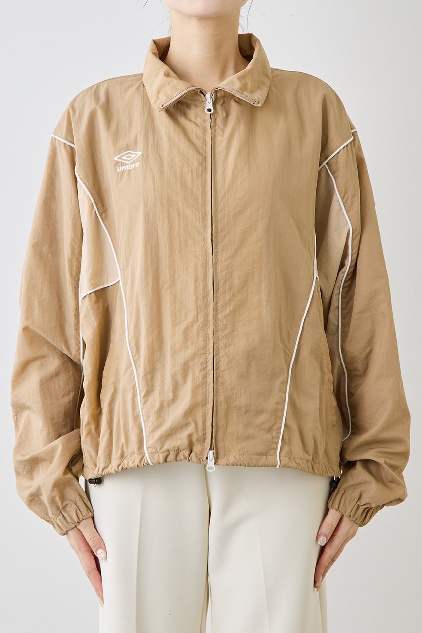 【ウィムガゼット/Whim Gazette】の【UMBRO×Whim Gazette】スタンドカラーブルゾン 人気、トレンドファッション・服の通販 founy(ファニー) 　ファッション　Fashion　レディースファッション　Fashion for Women　アウター　Coat / Outerwear Collection　レディースジャケット・軽アウター　Jackets　ブルゾンジャケット・スポーティアウター　Blouson Jackets　春　Spring　クール　Cool, Chic　コラボ　Collaboration, Collab　ジャケット　Jacket, Outerwear　スタンド　Stand Collar, Upright Stand　スポーツ　Sports, Activewear　スポーティ　Sporty, Casual Athletic　パイピング　Piping, Trim Design　フォルム　Silhouette, Form　ブルゾン　Blouson, Bomber Jacket　メッシュ　Mesh, Net Fabric　S/S・春夏　SS, Spring/Summer, Warm Season　おすすめ　Recommended / Our Picks　夏　Summer　エレガント 上品　Elegant　2026年　2026　other-7|ID: prp329100004827229 ipo3291000000035125700