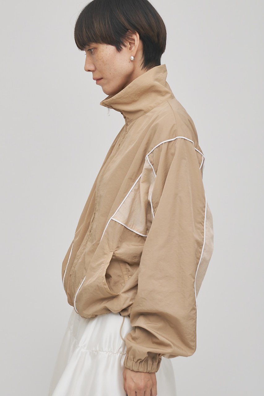 【ウィムガゼット/Whim Gazette】の【UMBRO×Whim Gazette】スタンドカラーブルゾン 人気、トレンドファッション・服の通販 founy(ファニー) 　ファッション　Fashion　レディースファッション　Fashion for Women　アウター　Coat / Outerwear Collection　レディースジャケット・軽アウター　Jackets　ブルゾンジャケット・スポーティアウター　Blouson Jackets　クール　Cool, Chic　コラボ　Collaboration, Collab　ジャケット　Jacket, Outerwear　スタンド　Stand Collar, Upright Stand　スポーツ　Sports, Activewear　スポーティ　Sporty, Casual Athletic　パイピング　Piping, Trim Design　フォルム　Silhouette, Form　ブルゾン　Blouson, Bomber Jacket　メッシュ　Mesh, Net Fabric　おすすめ　Recommended / Our Picks　エレガント 上品　Elegant　other-2|ID: prp329100004827229 ipo3291000000036188364