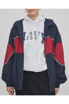 【ウィムガゼット/Whim Gazette】の【UMBRO×Whim Gazette】フーディーブルゾン 人気、トレンドファッション・服の通販 founy(ファニー) ファッション Fashion レディースファッション Fashion for Women アウター Coat / Outerwear Collection レディースジャケット・軽アウター Jackets ブルゾンジャケット・スポーティアウター Blouson Jackets 春 Spring コラボ Collaboration, Collab 軽量 Lightweight, Ultra Light ジャケット Jacket, Outerwear スポーツ Sports, Activewear スポーティ Sporty, Casual Athletic パイピング Piping, Trim Design ブルゾン Blouson, Bomber Jacket メッシュ Mesh, Net Fabric S/S・春夏 SS, Spring/Summer, Warm Season 夏 Summer エレガント 上品 Elegant 2026年 2026 thumbnail ネイビー|ID: prp329100004827230 ipo3291000000035125704