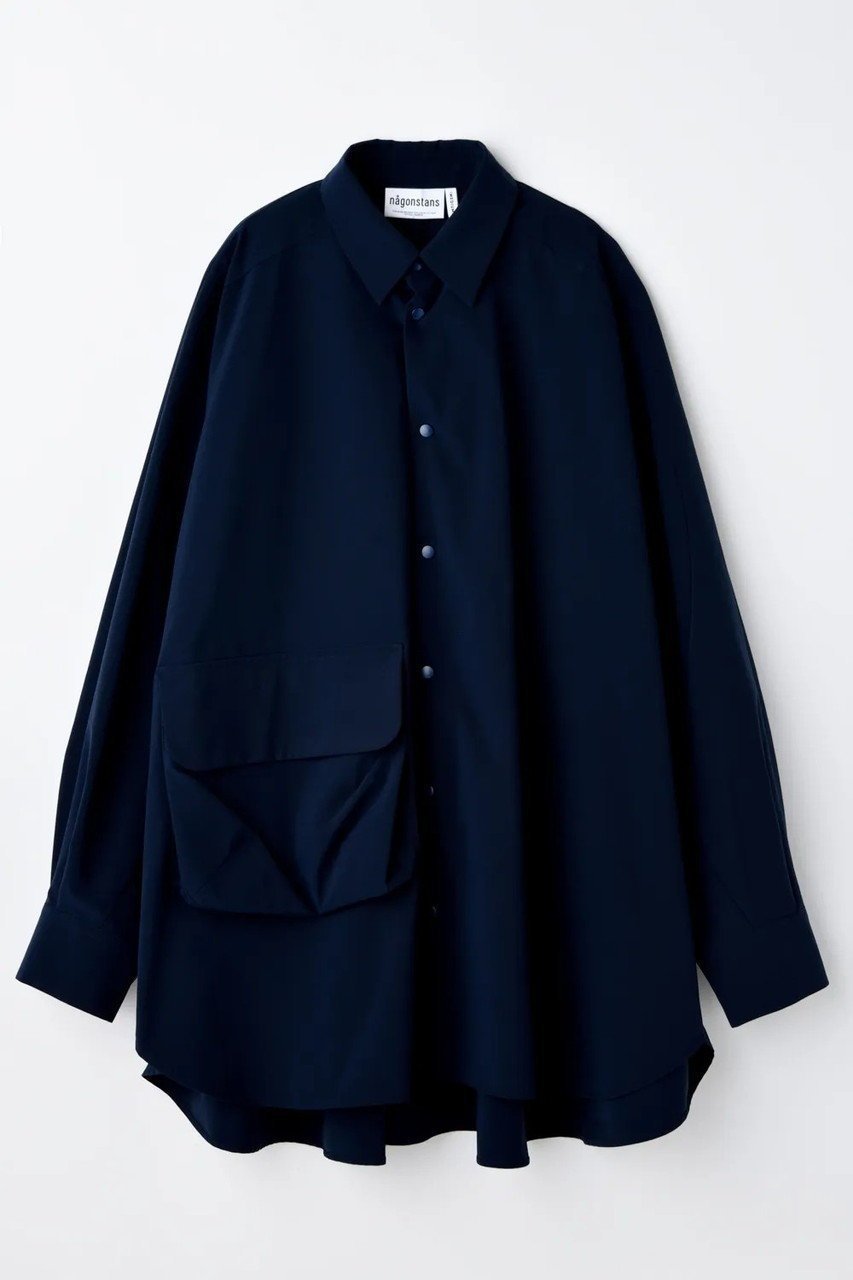 【ナゴンスタンス/nagonstans】の【1/14 0:00販売開始】wave seam shirt 人気、トレンドファッション・服の通販 founy(ファニー) ファッション Fashion レディースファッション Fashion for Women トップス・カットソー Cut & Sew Tops シャツ・ブラウス・オフィスカジュアル Elegant Blouses & Button-Ups 春 Spring ストレッチ Stretch, Stretchy Fabric スリーブ Sleeve, Long Sleeve / Short Sleeve セットアップ Set-Up, Coordinated Outfit タフタ Taffeta, Structured Fabric ドット Polka Dot, Dot Pattern フラップ Flap, Flap Pocket ポケット Pocket, Pocket Detail ポシェット Pochette, Mini Bag メンズ Men's, Menswear ロング Long, Long-Length S/S・春夏 SS, Spring/Summer, Warm Season 夏 Summer 2026年 2026 other-1|ID: prp329100004827239 ipo3291000000035125809