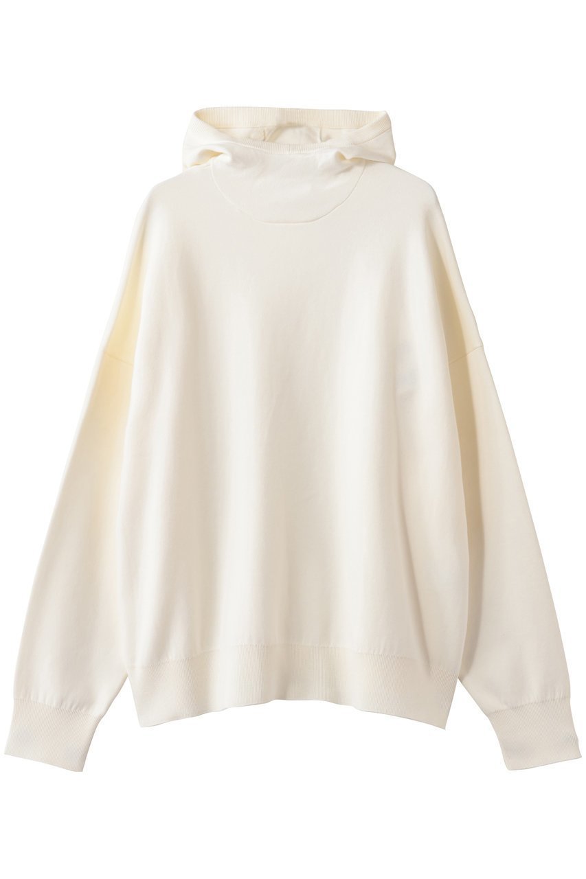 【ナゴンスタンス/nagonstans】のknit parker インテリア・キッズ・メンズ・レディースファッション・服の通販 founy(ファニー) ファッション Fashion レディースファッション Fashion for Women トップス・カットソー Cut & Sew Tops ニット Knit Tops & Sweaters レディースパーカー・カジュアルフーディー Casual Hoodies & Sweatshirts 2026年 2026 パーカー Hoodie, Parka フィット Fit, Slim Fit 夏 Summer 春 Spring S/S・春夏 SS, Spring/Summer, Warm Season Salt|ID: prp329100004827240 ipo3291000000035890011