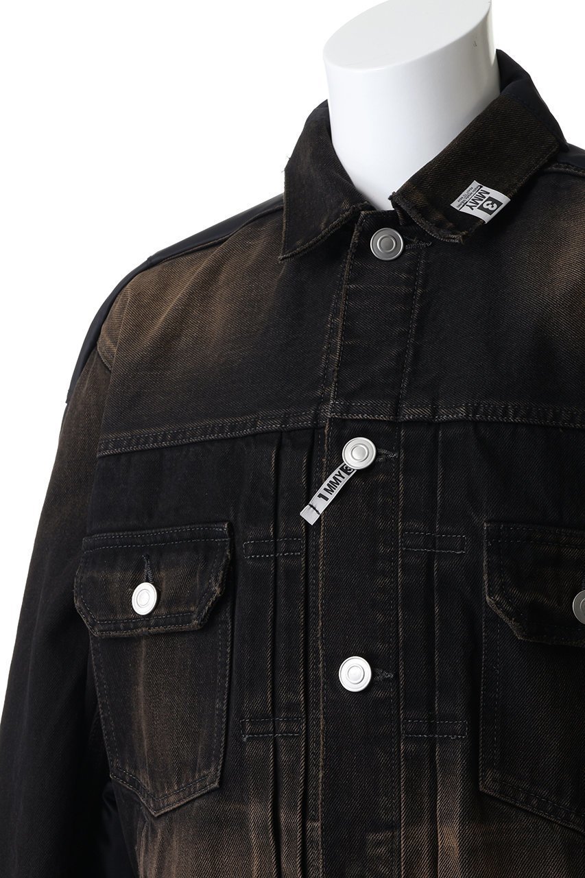 【メゾン ミハラヤスヒロ/Maison MIHARA YASUHIRO / MEN】の【MEN】【Maison MIHARA YASUHIRO】COMBINED DENIM×MA-1 ブルゾン 人気、トレンドファッション・服の通販 founy(ファニー) 　ファッション　Fashion　メンズファッション　Fashion for Men　2026年　2026　ジャケット　Jacket, Outerwear　デニム　Denim, Jeans Material　ブルゾン　Blouson, Bomber Jacket　ミリタリー　Military, Army Style　夏　Summer　春　Spring　S/S・春夏　SS, Spring/Summer, Warm Season　other-5|ID: prp329100004827246 ipo3291000000035125868