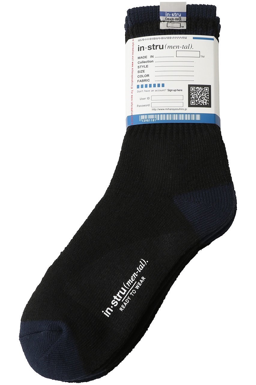 【メゾン ミハラヤスヒロ/Maison MIHARA YASUHIRO / MEN】の【MEN】【in-stru(men-tal).】3 PAIRS ソックス インテリア・キッズ・メンズ・レディースファッション・服の通販 founy(ファニー) ファッション Fashion メンズファッション Fashion for Men 2026年 2026 シューズ Shoes, Footwear シンプル Simple, Minimal スニーカー Sneakers, Trainers ソックス Socks, Hosiery フィット Fit, Slim Fit 夏 Summer 春 Spring S/S・春夏 SS, Spring/Summer, Warm Season ブルー/ブラック|ID: prp329100004827247 ipo3291000000035125875
