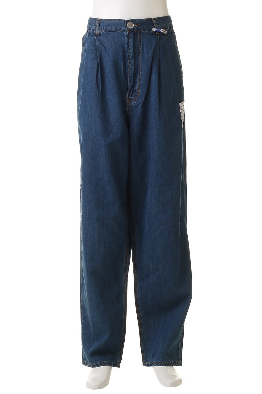 【メゾン ミハラヤスヒロ/Maison MIHARA YASUHIRO / MEN】の【MEN】【in-stru(men-tal).】COTTON TENCEL デニム ワイド テーパード パンツ 人気、トレンドファッション・服の通販 founy(ファニー) 　ファッション　Fashion　メンズファッション　Fashion for Men　ボトムス　Bottoms　デニムパンツ・ジーンズ　Denim Pants　2026年　2026　なめらか　Smooth, Silky Texture　テーパード　Tapered, Tapered Pants　デニム　Denim, Jeans Material　ワイド　Wide, Wide Fit　夏　Summer　春　Spring　S/S・春夏　SS, Spring/Summer, Warm Season　other-2|ID: prp329100004827249 ipo3291000000035125888