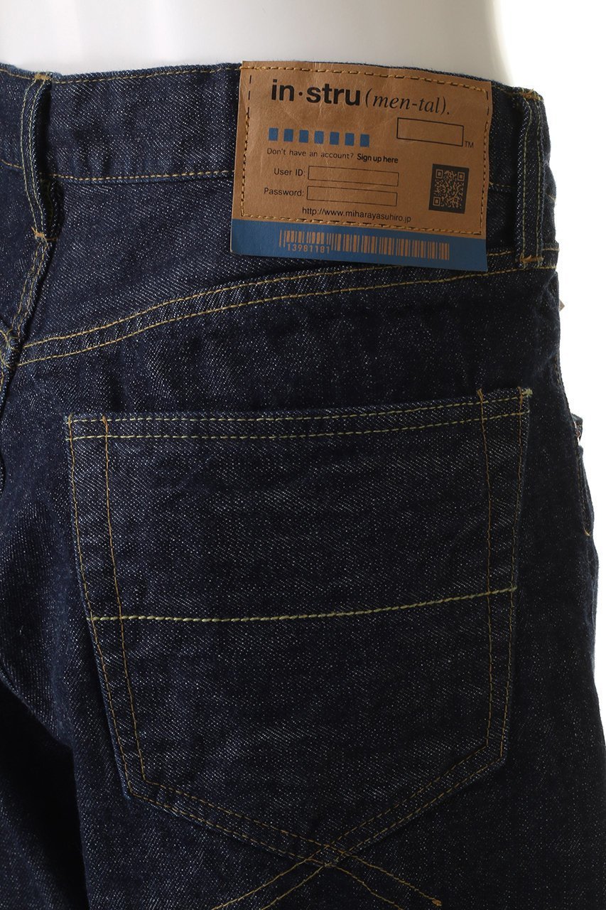 【メゾン ミハラヤスヒロ/Maison MIHARA YASUHIRO / MEN】の【MEN】【in-stru(men-tal).】ONE WASHED SELVAGE デニム ストレート パンツ 人気、トレンドファッション・服の通販 founy(ファニー) 　ファッション　Fashion　メンズファッション　Fashion for Men　ボトムス　Bottoms　デニムパンツ・ジーンズ　Denim Pants　2026年　2026　ストレート　Straight, Straight Cut　スマート　Smart, Elegant　デニム　Denim, Jeans Material　夏　Summer　春　Spring　S/S・春夏　SS, Spring/Summer, Warm Season　other-6|ID: prp329100004827251 ipo3291000000035125908