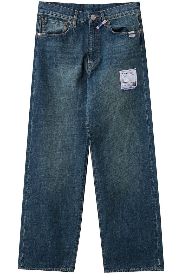 【メゾン ミハラヤスヒロ/Maison MIHARA YASUHIRO / MEN】の【MEN】【in-stru(men-tal).】HARD WASHED SELVAGE デニム ストレート パンツ インテリア・キッズ・メンズ・レディースファッション・服の通販 founy(ファニー) https://founy.com/ ファッション Fashion メンズファッション Fashion for Men ボトムス Bottoms デニムパンツ・ジーンズ Denim Pants 2026年 2026 ジャケット Jacket, Outerwear ストレート Straight, Straight Cut デニム Denim, Jeans Material モダン Modern, Contemporary ヴィンテージ Vintage Style 夏 Summer 春 Spring S/S・春夏 SS, Spring/Summer, Warm Season |ID: prp329100004827253 ipo3291000000035890062