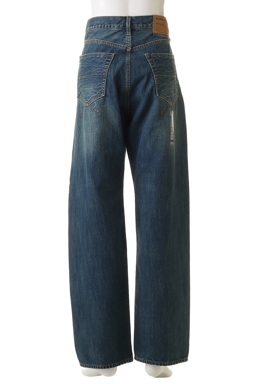 【メゾン ミハラヤスヒロ/Maison MIHARA YASUHIRO / MEN】の【MEN】【in-stru(men-tal).】HARD WASHED SELVAGE デニム ストレート パンツ 人気、トレンドファッション・服の通販 founy(ファニー) 　ファッション　Fashion　メンズファッション　Fashion for Men　ボトムス　Bottoms　デニムパンツ・ジーンズ　Denim Pants　2026年　2026　ジャケット　Jacket, Outerwear　ストレート　Straight, Straight Cut　デニム　Denim, Jeans Material　モダン　Modern, Contemporary　ヴィンテージ　Vintage Style　夏　Summer　春　Spring　S/S・春夏　SS, Spring/Summer, Warm Season　other-4|ID: prp329100004827253 ipo3291000000036188415