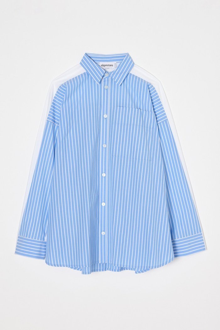 【ナゴンスタンス/nagonstans】の【1/14 0:00販売開始】shirt×cut long-sleeves t-shirt インテリア・キッズ・メンズ・レディースファッション・服の通販 founy(ファニー) https://founy.com/ ファッション Fashion レディースファッション Fashion for Women トップス・カットソー Cut & Sew Tops シャツ・ブラウス・オフィスカジュアル Elegant Blouses & Button-Ups ロングTシャツ・Tシャツ Longline T-Shirts & Tees カットソー・ベーシックTシャツ Cut-and-Sewn Tops / Stretch Tees & Basics 2026年 2026 スリーブ Sleeve, Long Sleeve / Short Sleeve ドッキング Docking, Mixed Material ロング Long, Long-Length 夏 Summer 春 Spring S/S・春夏 SS, Spring/Summer, Warm Season |ID: prp329100004827258 ipo3291000000035126078