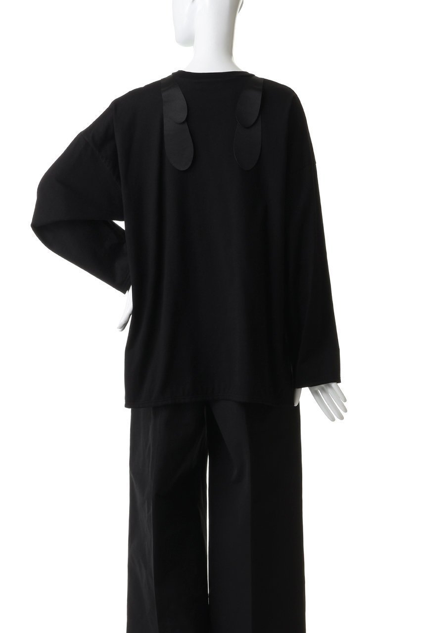 【エンフォルド/ENFOLD】のCUTLERY MOTIF LONG-SLEEVE T-SHIRT 人気、トレンドファッション・服の通販 founy(ファニー) ファッション Fashion レディースファッション Fashion for Women トップス・カットソー Cut & Sew Tops シャツ・ブラウス・オフィスカジュアル Elegant Blouses & Button-Ups ロングTシャツ・Tシャツ Longline T-Shirts & Tees カットソー・ベーシックTシャツ Cut-and-Sewn Tops / Stretch Tees & Basics 2026年 2026 サテン Satin, Glossy Fabric スリーブ Sleeve, Long Sleeve / Short Sleeve モチーフ Motif, Design Theme ロング Long, Long-Length 今季 This Season, Current Season 夏 Summer 定番 Standard, Basic Item 春 Spring S/S・春夏 SS, Spring/Summer, Warm Season other-4|ID: prp329100004827259 ipo3291000000036025494