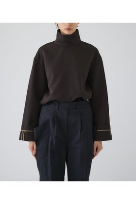 【リムアーク/RIM.ARK】の【1/14 10:00販売開始】Cuffed sleeve PO/プルオーバー 人気、トレンドファッション・服の通販 founy(ファニー) ファッション Fashion レディースファッション Fashion for Women トップス・カットソー Cut & Sew Tops シャツ・ブラウス・オフィスカジュアル Elegant Blouses & Button-Ups カジュアルプルオーバー・ニットトップス Pullovers & Knit Tops / Casual Pullovers 2026年 2026 カフス Cuff Design シンプル Simple, Minimal スラックス Slacks, Dress Pants スリーブ Sleeve, Long Sleeve / Short Sleeve ハイネック High Neck, Mock Neck ロング Long, Long-Length 夏 Summer 春 Spring S/S・春夏 SS, Spring/Summer, Warm Season |ID:prp329100004828038