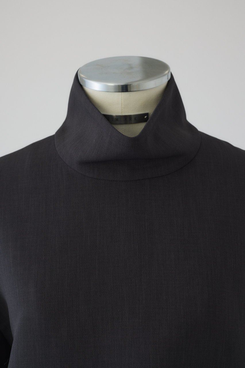 【リムアーク/RIM.ARK】のCuffed sleeve PO/プルオーバー 人気、トレンドファッション・服の通販 founy(ファニー) 　ファッション　Fashion　レディースファッション　Fashion for Women　トップス・カットソー　Cut & Sew Tops　シャツ・ブラウス・オフィスカジュアル　Elegant Blouses & Button-Ups　カジュアルプルオーバー・ニットトップス　Pullovers & Knit Tops / Casual Pullovers　2026年　2026　カフス　Cuff Design　シンプル　Simple, Minimal　スラックス　Slacks, Dress Pants　スリーブ　Sleeve, Long Sleeve / Short Sleeve　ハイネック　High Neck, Mock Neck　ロング　Long, Long-Length　夏　Summer　春　Spring　S/S・春夏　SS, Spring/Summer, Warm Season　other-5|ID: prp329100004828038 ipo3291000000036105813