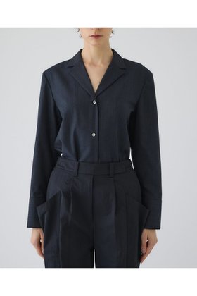 【リムアーク/RIM.ARK】の【1/14 10:00販売開始】Garconne SH/シャツ 人気、トレンドファッション・服の通販 founy(ファニー) ファッション Fashion レディースファッション Fashion for Women トップス・カットソー Cut & Sew Tops シャツ・ブラウス・オフィスカジュアル Elegant Blouses & Button-Ups 春 Spring カフス Cuff Design シンプル Simple, Minimal ジャケット Jacket, Outerwear スリーブ Sleeve, Long Sleeve / Short Sleeve パイピング Piping, Trim Design ロング Long, Long-Length S/S・春夏 SS, Spring/Summer, Warm Season 夏 Summer 2026年 2026 |ID:prp329100004828039