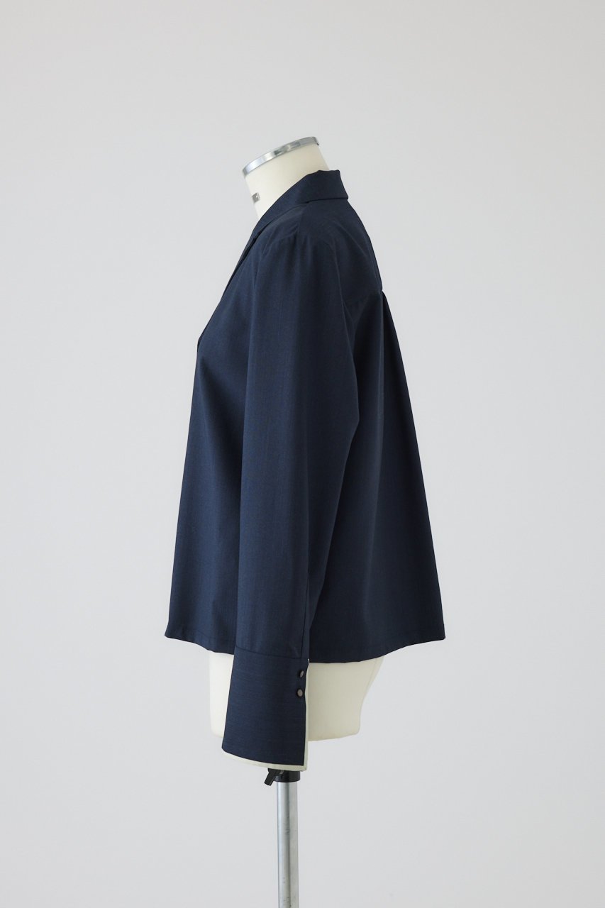 【リムアーク/RIM.ARK】の【1/14 10:00販売開始】Garconne SH/シャツ 人気、トレンドファッション・服の通販 founy(ファニー) 　ファッション　Fashion　レディースファッション　Fashion for Women　トップス・カットソー　Cut & Sew Tops　シャツ・ブラウス・オフィスカジュアル　Elegant Blouses & Button-Ups　春　Spring　カフス　Cuff Design　シンプル　Simple, Minimal　ジャケット　Jacket, Outerwear　スリーブ　Sleeve, Long Sleeve / Short Sleeve　パイピング　Piping, Trim Design　ロング　Long, Long-Length　S/S・春夏　SS, Spring/Summer, Warm Season　夏　Summer　2026年　2026　other-3|ID: prp329100004828039 ipo3291000000035135718